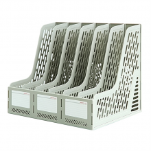 得力 9839 六联文件框 六联 (单位:只) 灰色