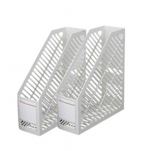 得力 9841 单联文件框 80ｘ42.5ｘ58.5cm (单位:只) 灰白色