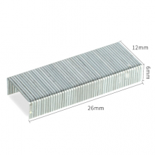 得力(deli)0012 高强度订书钉12# 1000枚/盒 10盒装