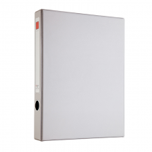 齐心 A1296 办公必备磁扣式PVC档案盒 A4 35MM 灰