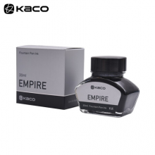 KACO瓶装钢笔墨水30ML 奥地利进口非染料型墨水钢笔彩墨 玄武（黑色）