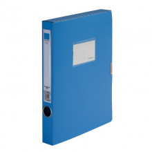 齐心 A353 3R PP档案盒 A4 35MM 蓝