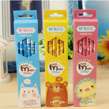 晨光HB木杆铅笔粉可爱AWP35708