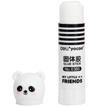 得力 6366 萌宠家族固体胶胶水 9g (单位:只) 混色