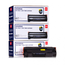 得力（deli）DBH-388AX3黑色硒鼓三支装（