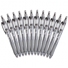 齐心 GP1008 按动中性笔0.5mm 匹配笔芯R929 黑