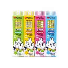 晨光铅笔米菲六角热转印沾顶MF3200